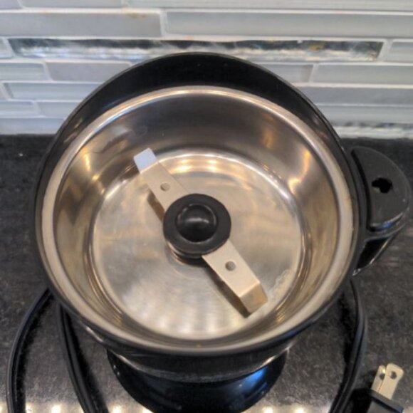 Capresso coffee and spice grinder electric portable black - Picture 2 of 3